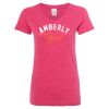 Women’s Glitter V-Neck T-Shirt Thumbnail
